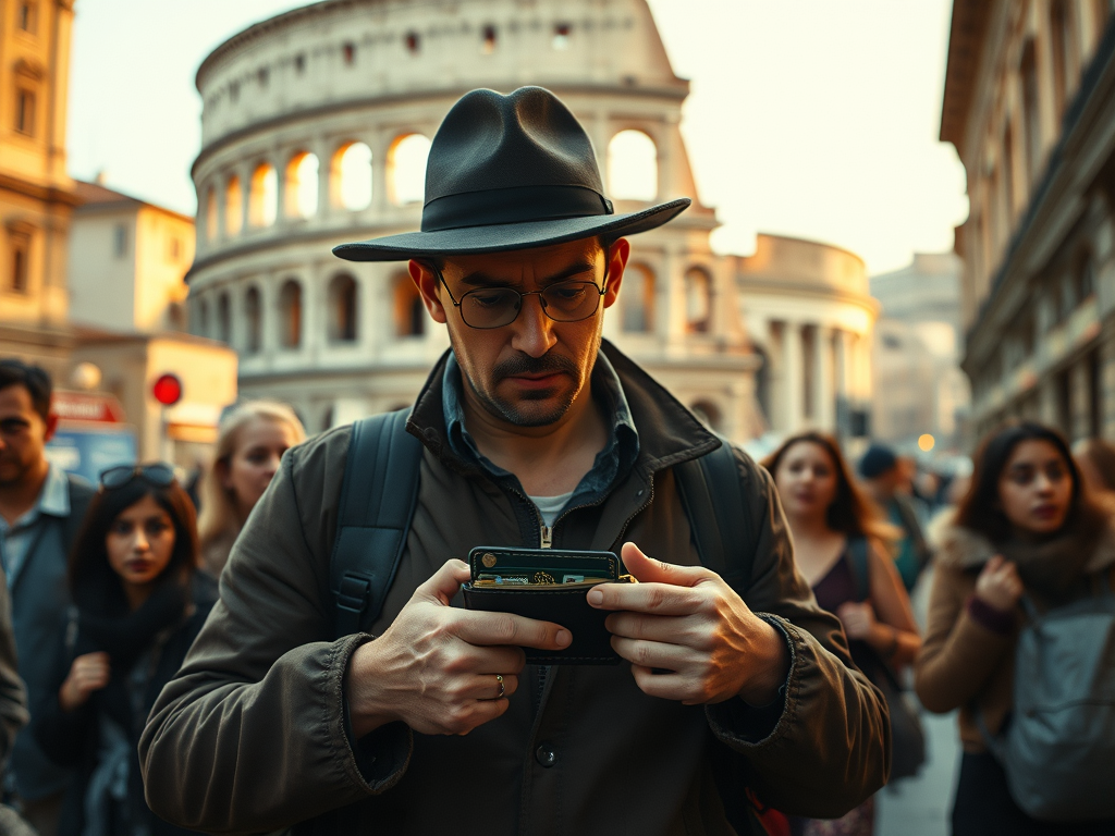Catching pickpockets in Rome 🇮🇪
