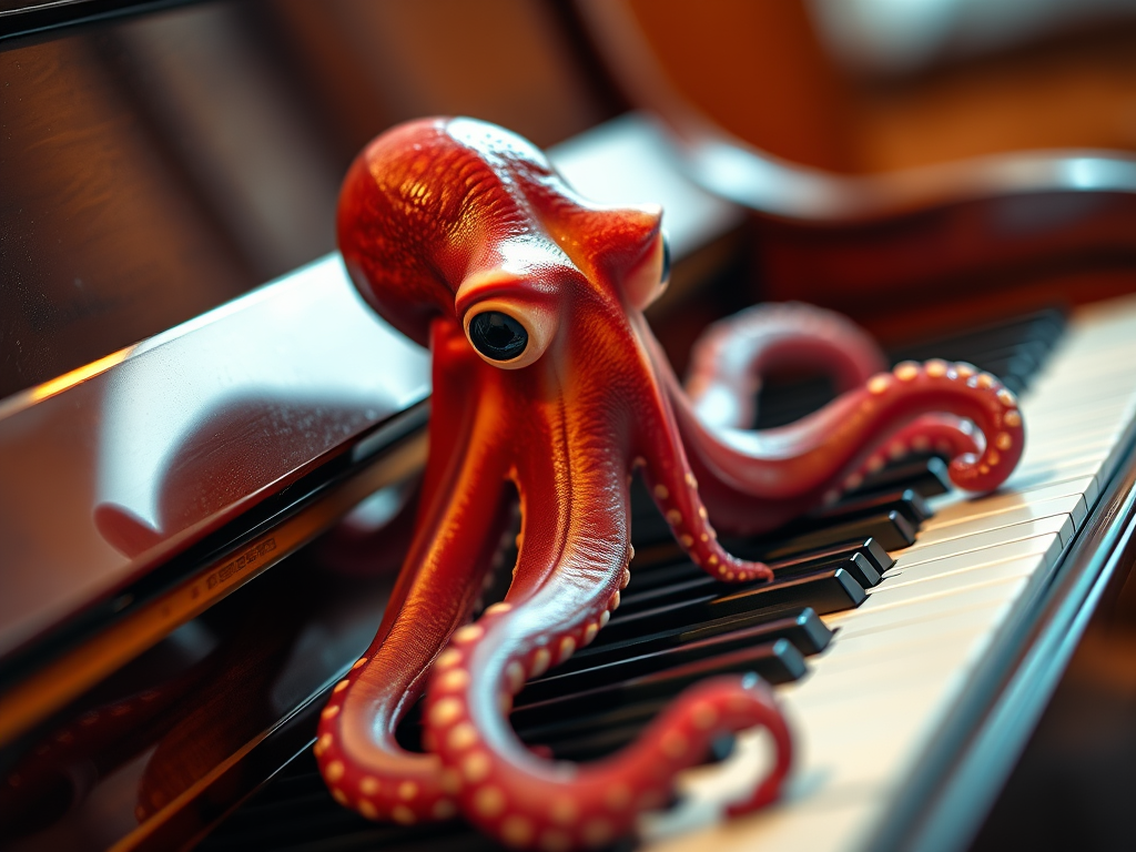 Talented octopus!